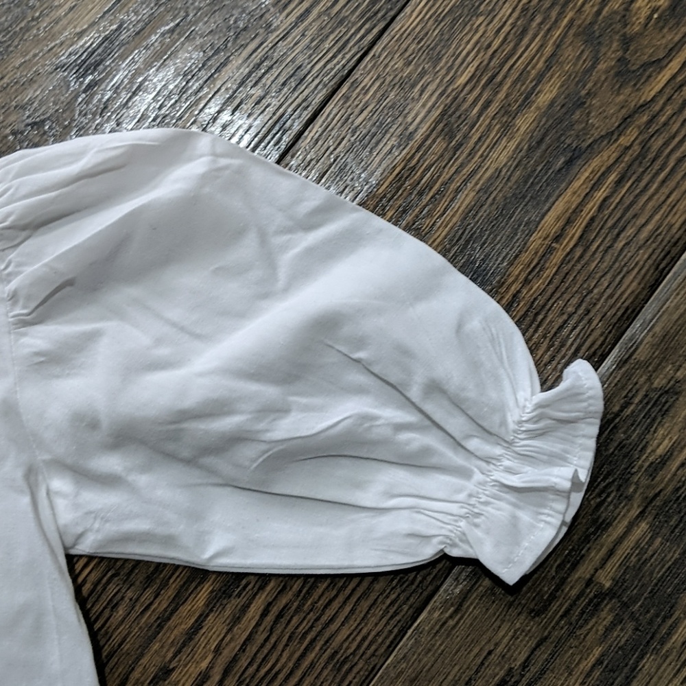 Chabre Ruffle Button Down Onesie - Picture 4 of 6
